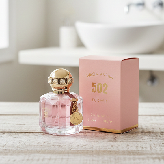 B Wasim Akram 502 Perfume Elegant Fragrance Elite Vibe