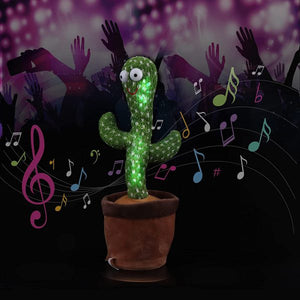 Dancing, Talking Cactus | Tree Cactus Plush Toy Elite Vibe