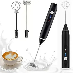 2-in-1 Rechargeable Coffee Beater & Electric Milk Frother Elite Vibe