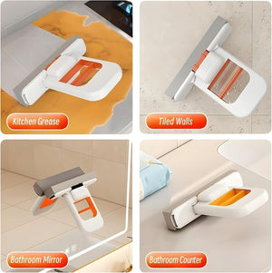 Foldable Desktop Mini Sponge Mop | Portable Wet & Dry Cleaning Elite Vibe