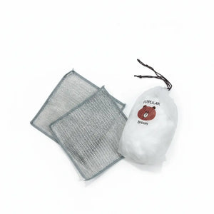Combo Deal – 2 Pcs Metal Wire Cleaning Cloths with 1 Bear Design Food Cover Packet Elite Vibe