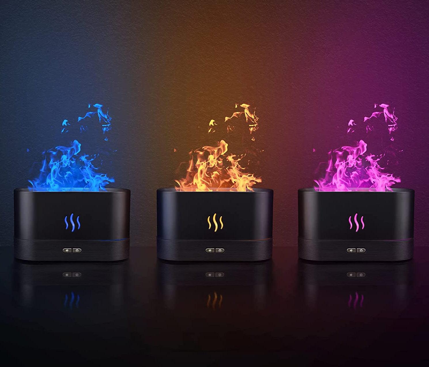 Perfume Humidifier, Ultrasonic air Humidifier With LED Lighting Simulation Elite Vibe
