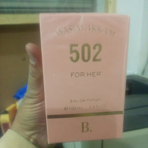 B Wasim Akram 502 Perfume Elegant Fragrance Elite Vibe