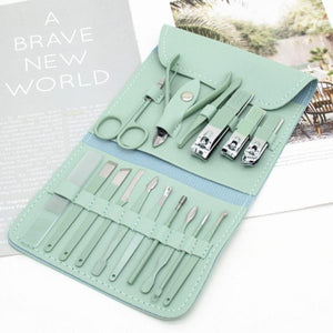 Premium 16-Piece Nail Care Kit Elite Vibe