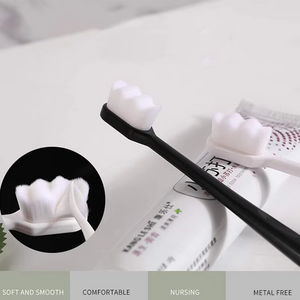 Soft Micro-Nano Manual Toothbrush Buy 1 Get 1 Free Elite Vibe