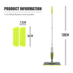 Spray Flat Mop for Quick Floor Cleaning Elite Vibe