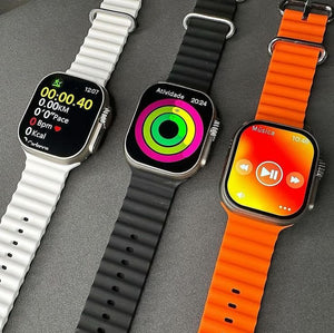t800 Ultra Smart Watch Series Bluetooth Call Smartwatch With Ocean Strap Wireless Charging Best Battery Timing Elite Vibe
