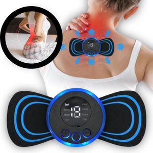 Ems Butterfly Portable Neck Massager | Best Quality Ems Butterfly Massager – Rechargeable Massager – Ms Foot Massager Pad Improve Blood Circulation Elite Vibe