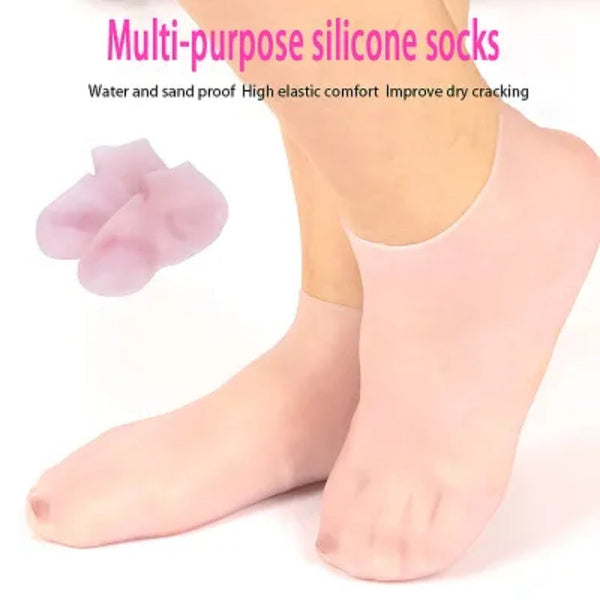 Silicone Jelly Socks Gel Moisturizing Socks Foot Elite Vibe