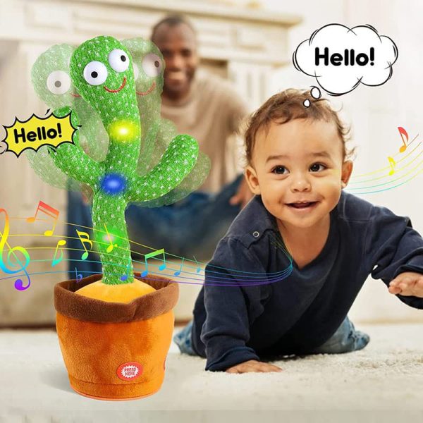 Dancing, Talking Cactus | Tree Cactus Plush Toy Elite Vibe