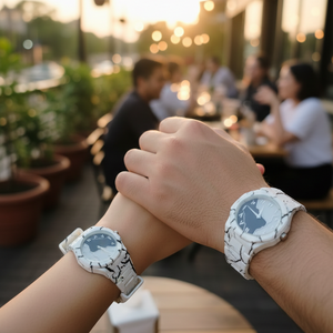 Tiger Aura Couple Watch Set Elite Vibe