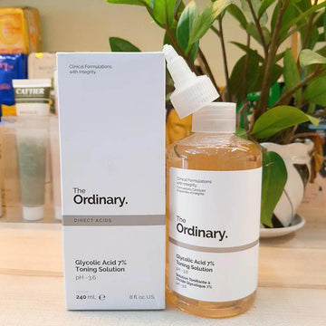 The Ordinary Glycolic Acid 7% Toning Solution – 240ml Elite Vibe