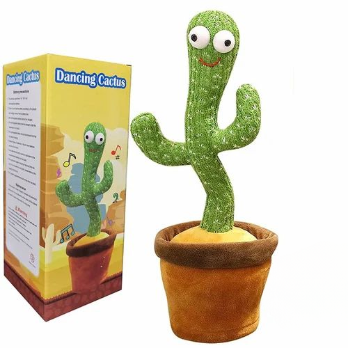 Dancing, Talking Cactus | Tree Cactus Plush Toy Elite Vibe