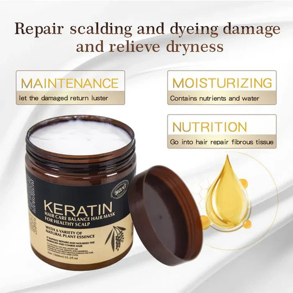 Keratin Nourishing Hair Treatment Mask Elite Vibe
