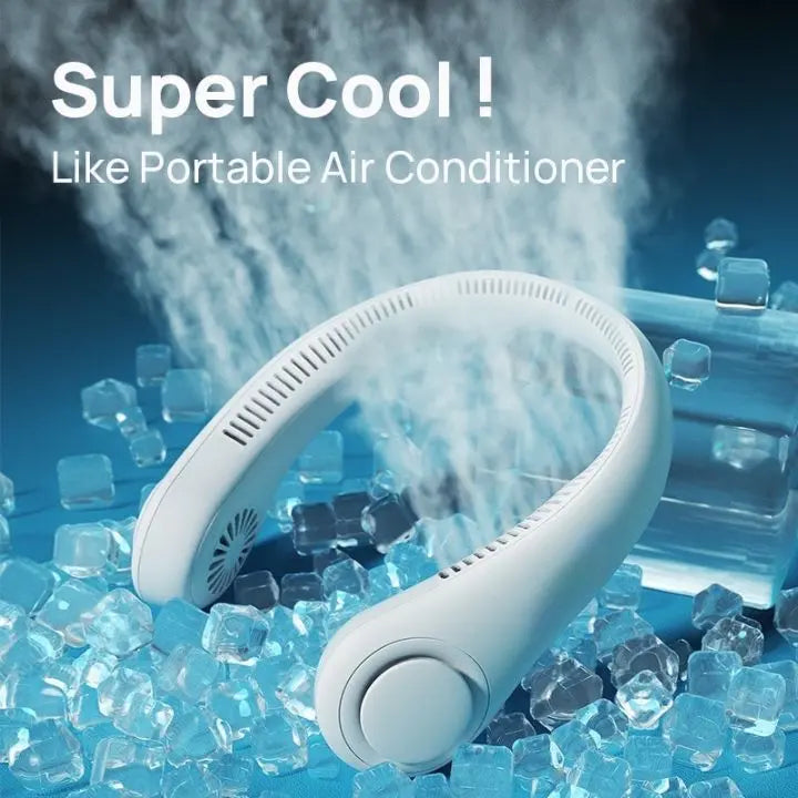 USB Rechargeable Neck Fan | 3 Modes Fan Speed Elite Vibe
