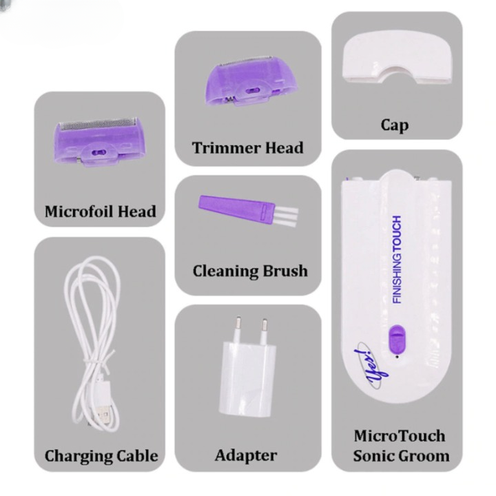 Portable Face & Body Hair Remover Machine for Women & Men Elite Vibe