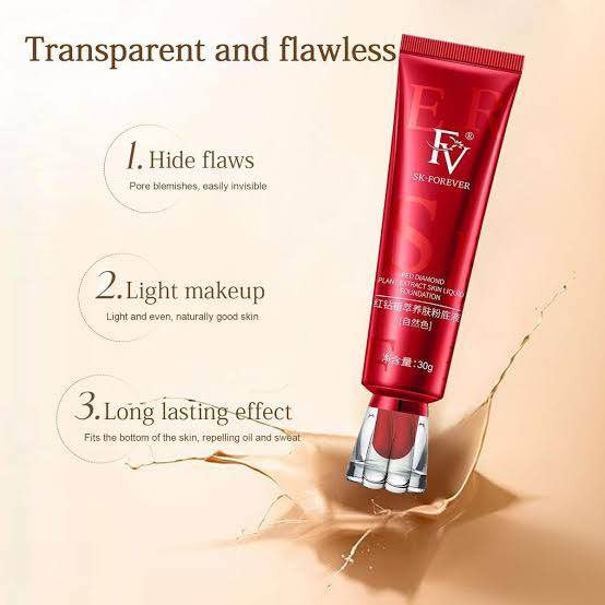 FV Waterproof Foundation – Medium Coverage, Oil-Free Elite Vibe