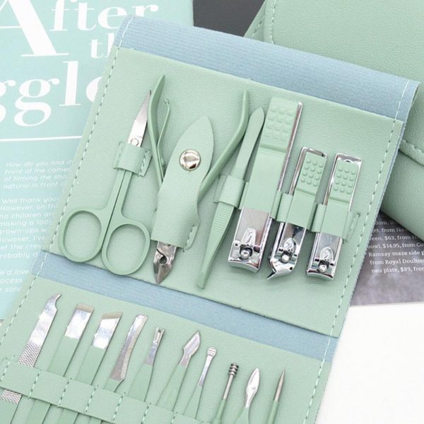 Premium 16-Piece Nail Care Kit Elite Vibe