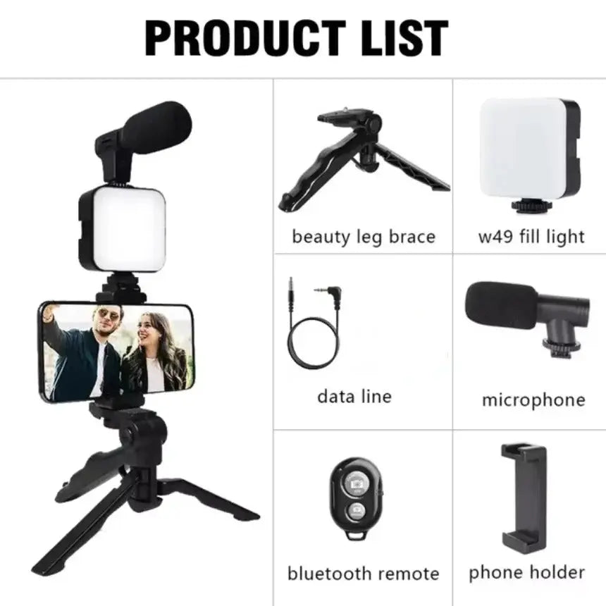 AY-49 Mobile Vlogging Kit Elite Vibe