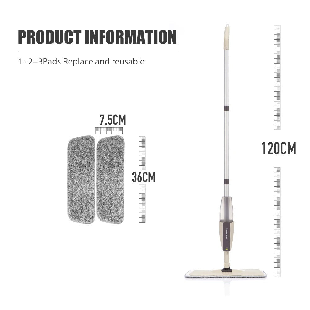 Spray Flat Mop for Quick Floor Cleaning Elite Vibe