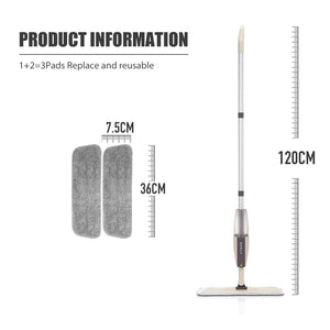 Spray Flat Mop for Quick Floor Cleaning Elite Vibe
