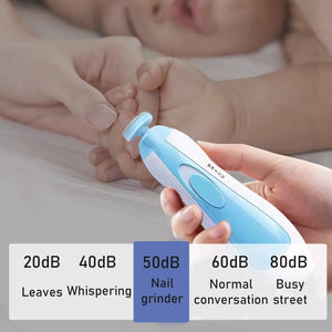 Electric Baby Nail Trimmer & Clipper Set Elite Vibe