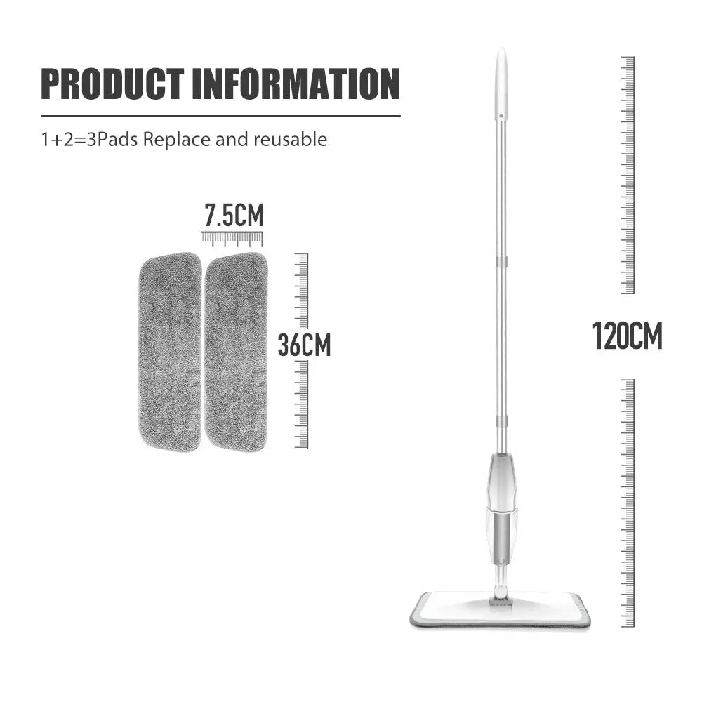 Spray Flat Mop for Quick Floor Cleaning Elite Vibe