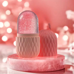 Silicone Ice Cube Facial Roller & Cleansing Scrub Elite Vibe
