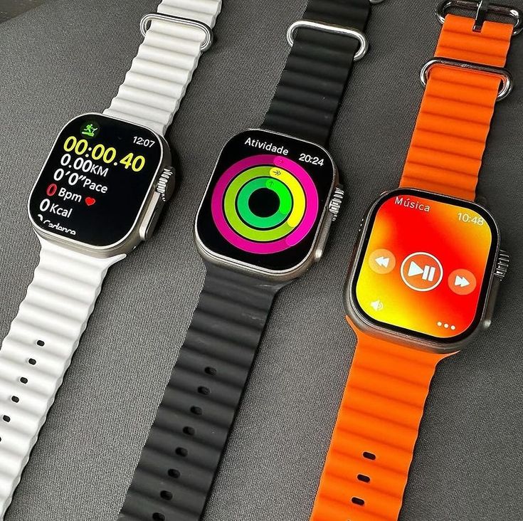 t800 Ultra Smart Watch Series Bluetooth Call Smartwatch With Ocean Strap Wireless Charging Best Battery Timing Elite Vibe