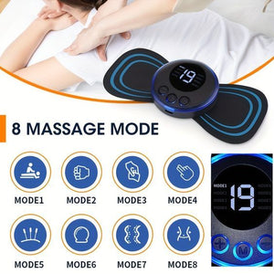 Ems Butterfly Portable Neck Massager | Best Quality Ems Butterfly Massager – Rechargeable Massager – Ms Foot Massager Pad Improve Blood Circulation Elite Vibe